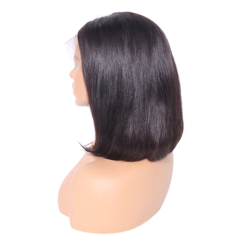 Aosun 13x4 Bob Wig Human Hair Front Lace Brazilian Straight Hair Free Shipping