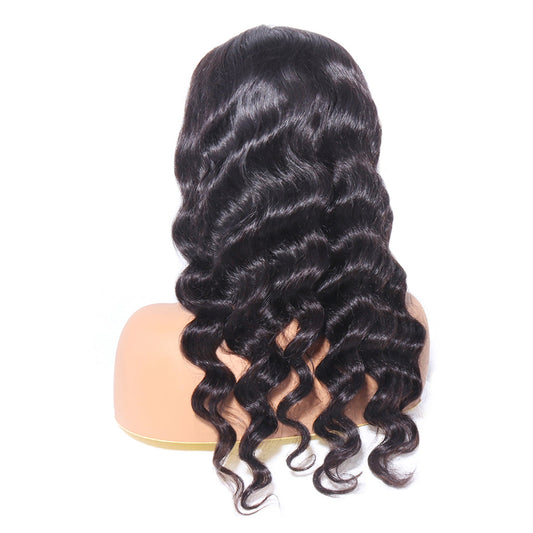 Aosun 4x4 Lace Wig Loose Wave 150% Density Front Lace Wig with Free Shipping