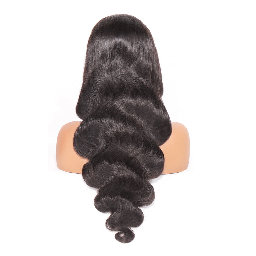 13×4 Body Wave Lace Front Wigs 200% Density Human Hair Wigs Pre Plucked with Baby Hair Natural Hairline