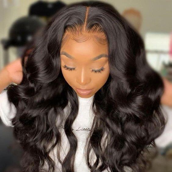 Transparent Lace Front Wig Body Wave