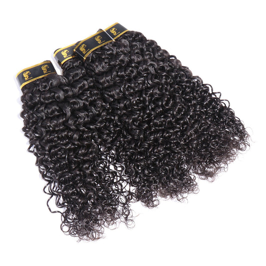 Brazilian Human Hair Bundles Italian Wave Weave Virgin Italian Curly Hair Bundles Sew In Hair Extensions