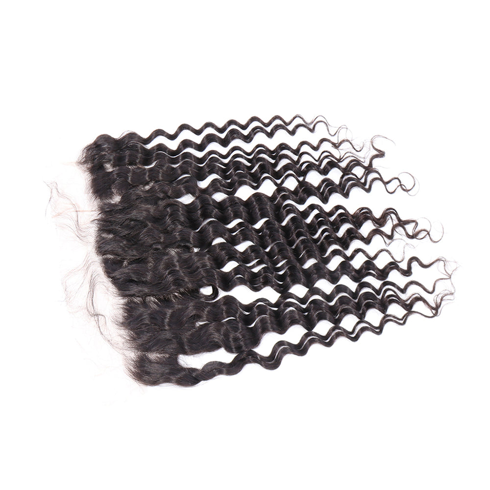 Unprocessed Human Hair 13x4 Loose deep Lace Frontal Natural Wave hair accessories