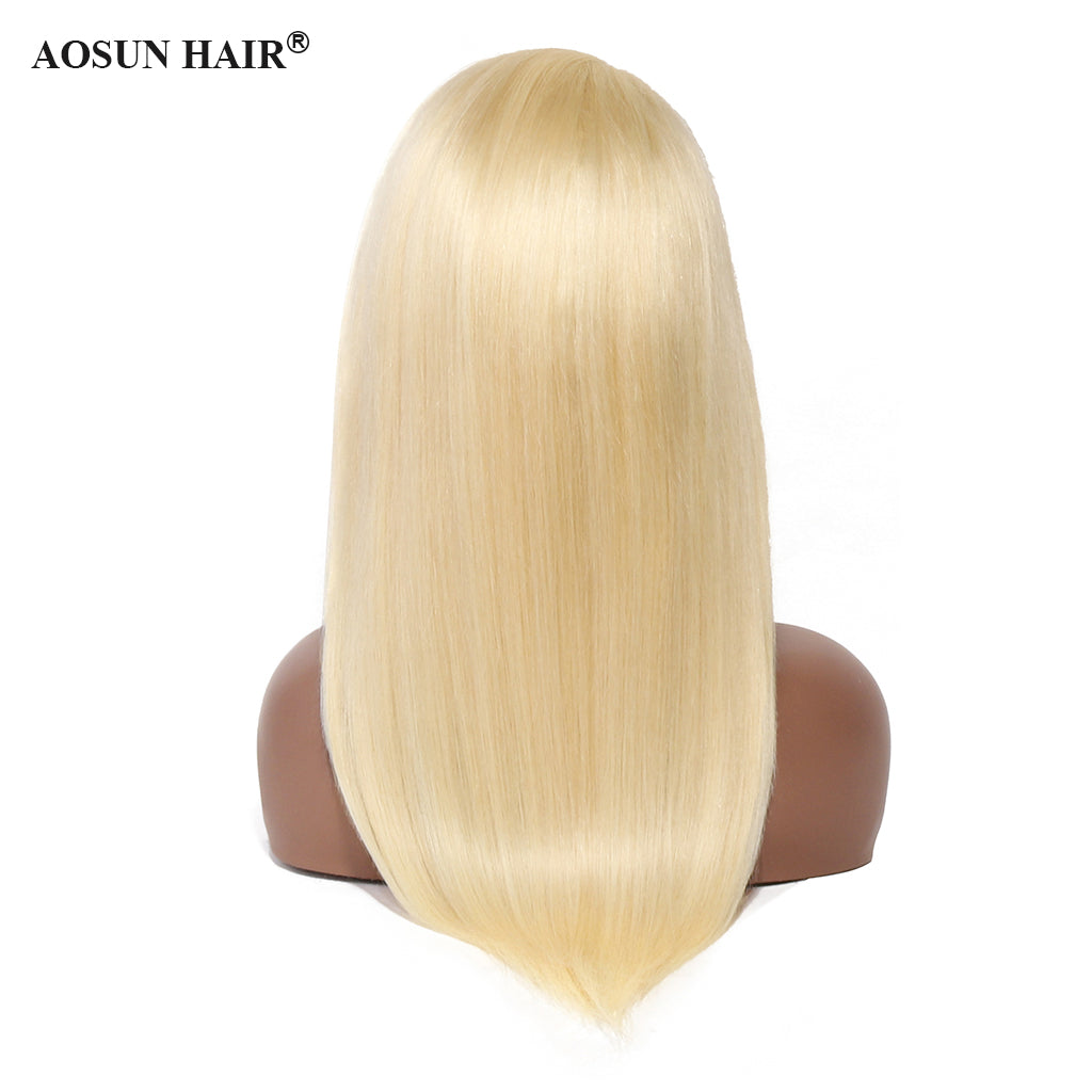 Blonde 613 Front Lace Wig Human Hair Wigs For Women Straight 13x4 Lace Frontal Wig