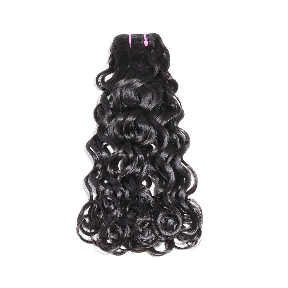 Double Drawn Funmi Human Hair Loose Curly 3 Bundles Deal Fumi Curly Hair Weaves Natural Black Color