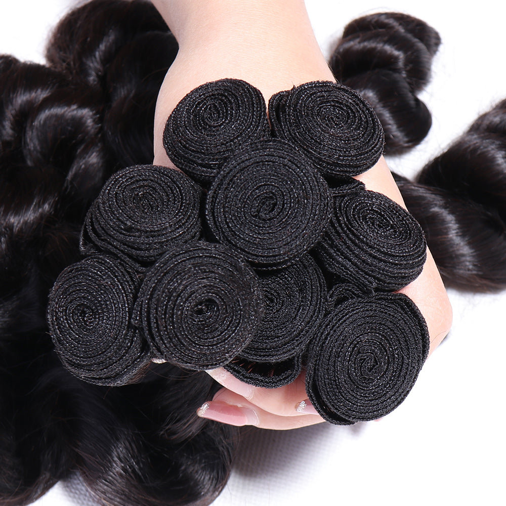 Unprocessed Virgin Hair Funmi Twist Curly Hair 3 Bundles Deal Natural Black Color Fumi Curly Human Hair Weaves